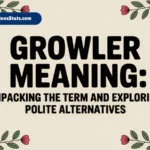 growler-meaning
