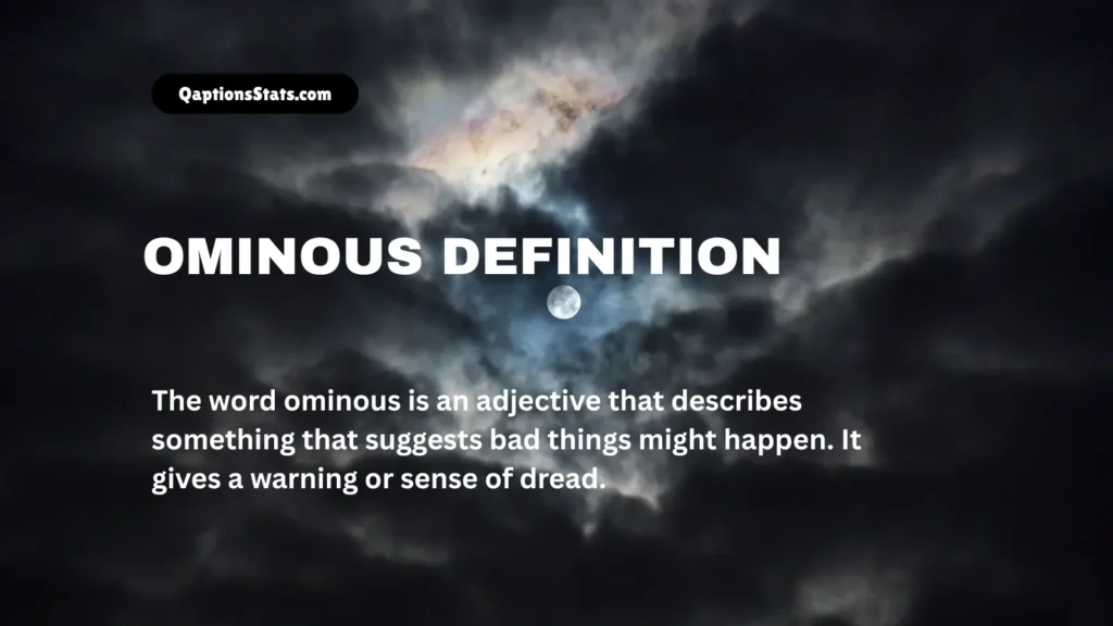 ominous-definition