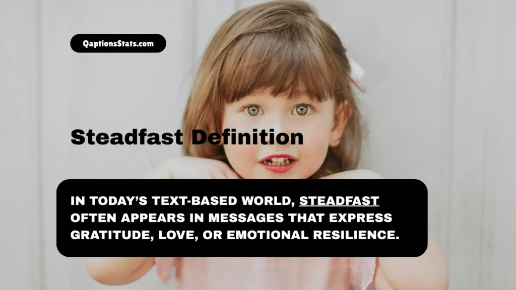 steadfast-definition