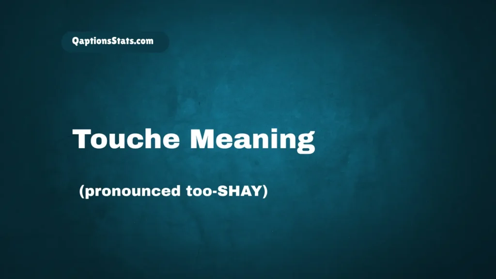 touche-meaning