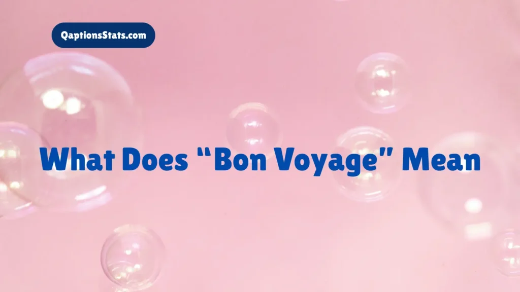 what-does-bon-voyage-mean