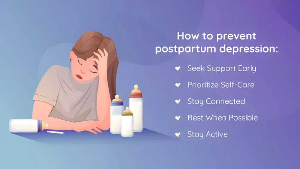 What are the most important successful tips to overcome postpartum depression
