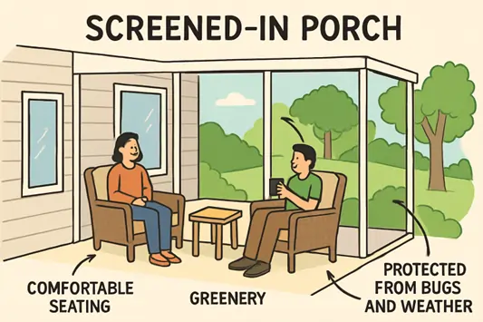 Benefits of Screened-In Porches for Modern Homes