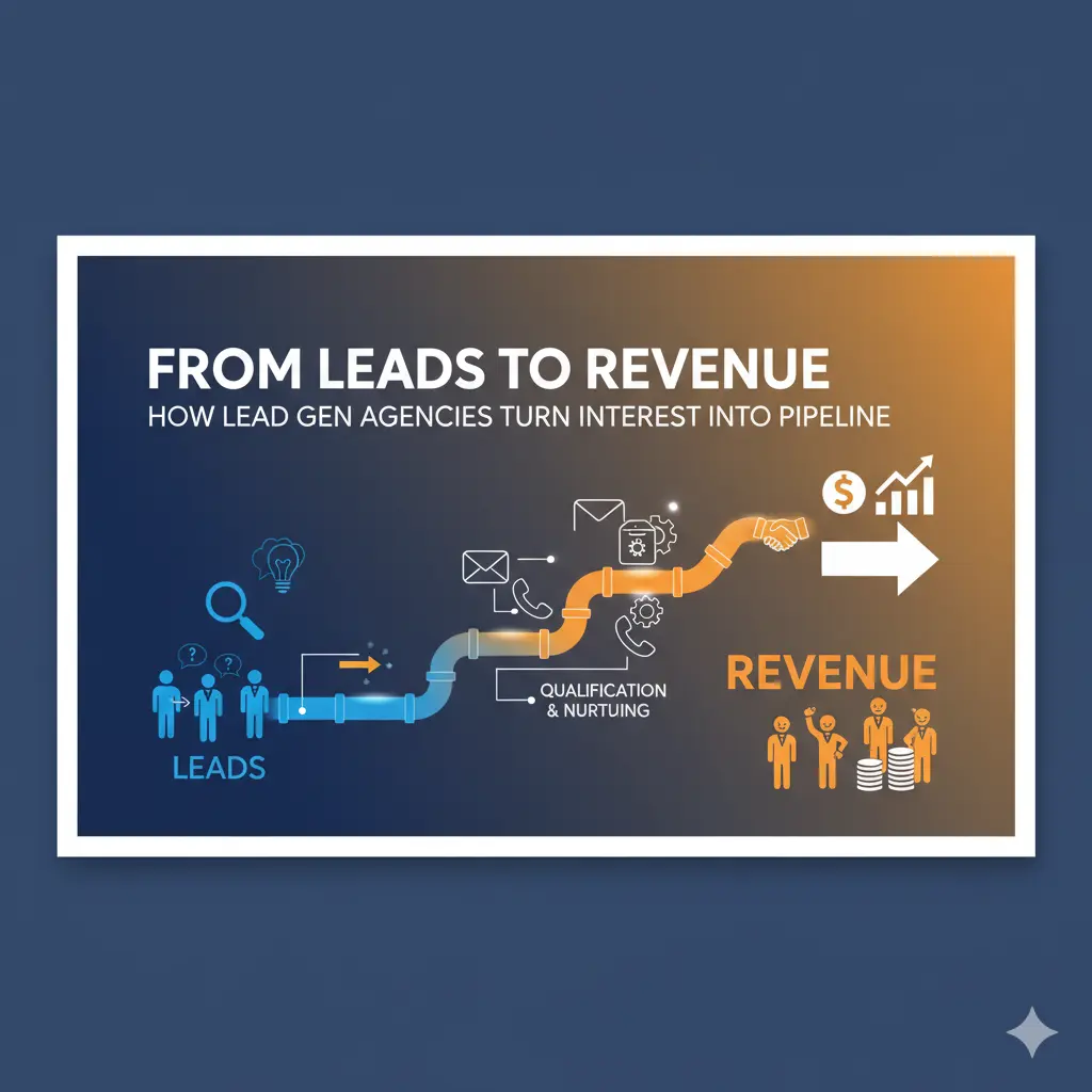From Leads to Revenue How Lead Gen Agencies Turn Interest Into Pipeline