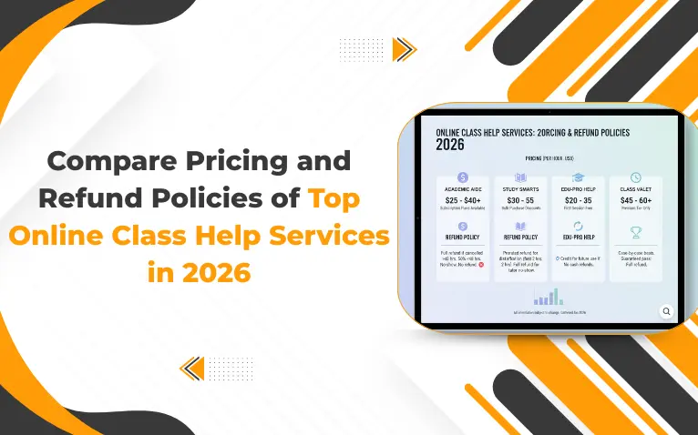Compare Pricing and Refund Policies of Top Online Class Help Services in 2026